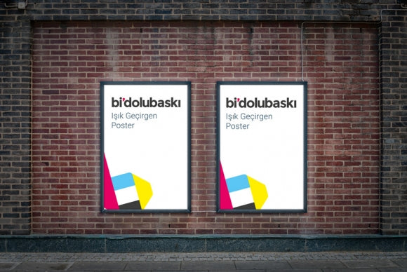 Afiş / Poster (Işık Geçirgen)