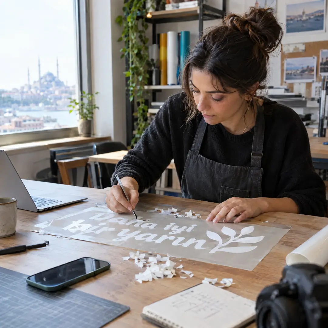 Beyaz Renkli Düz Kendinden Yapışkanlı Folyo 6