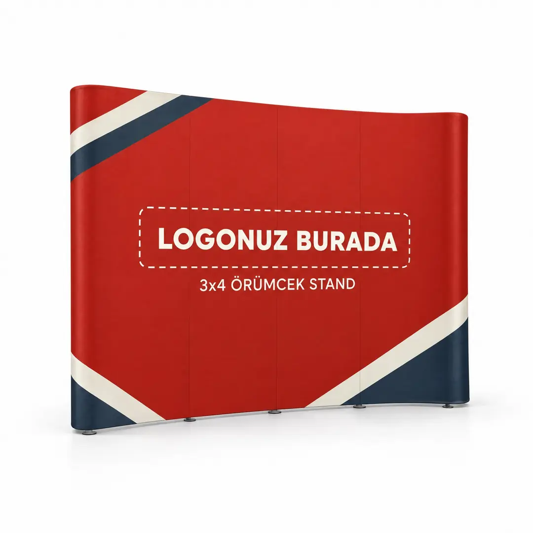 3x4 Düz Örümcek Stand
