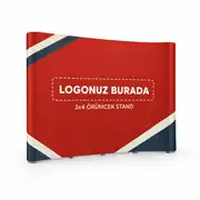 3x4 Düz Örümcek Stand 1