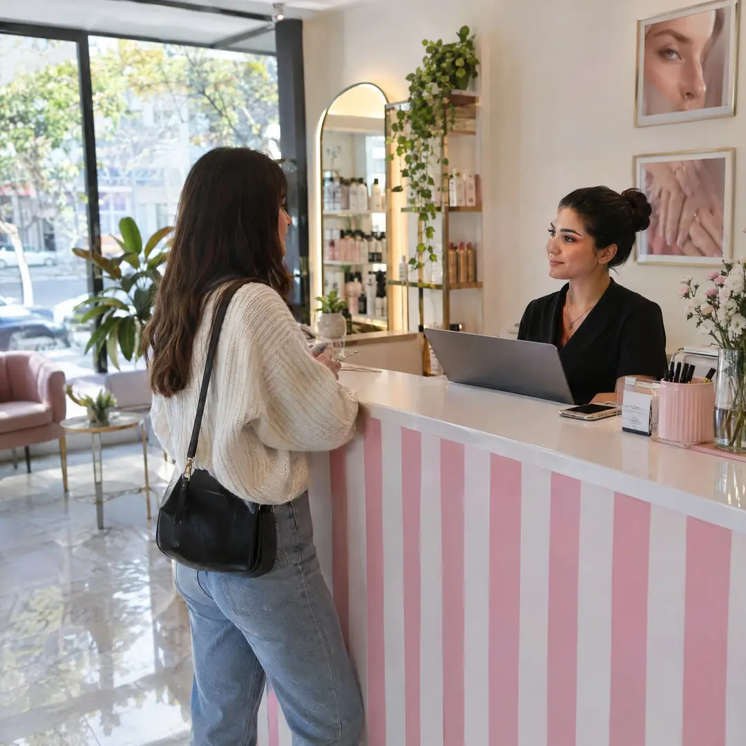 Pembe Renkli Düz Kendinden Yapışkanlı Folyo 6