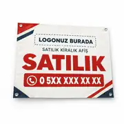 Satılık / Kiralık Afiş Baskı 1