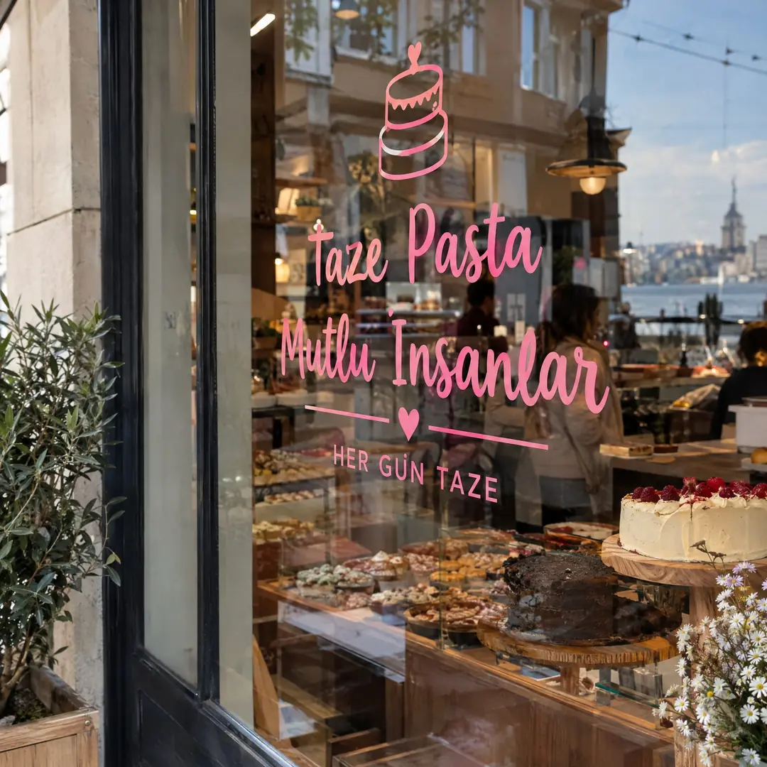 Pembe Renkli Düz Kendinden Yapışkanlı Folyo 4
