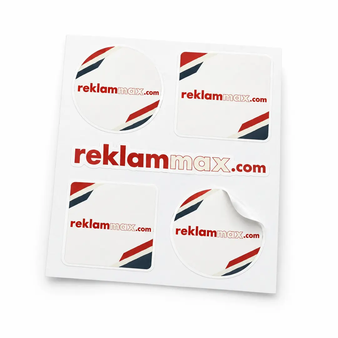 Opak Sticker / Etiket Baskı 2